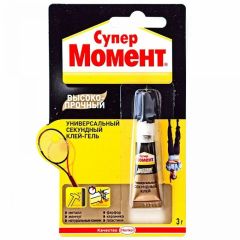 Клей Момент Супер Высокопрочный 3 г блистер, фото  - Метэкс