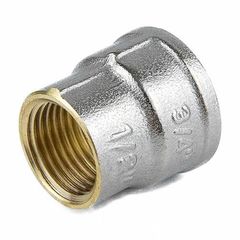 Муфта никель переходная 15 х 25 (1/2"x1"), фото  - Метэкс