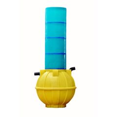 Емкость проточная система биологической очистки "Шар" (d137 x h131) 1000 л, фото  - Метэкс