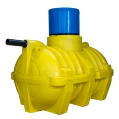 Емкость проточная система биологической очистки "ЖУК" (L280 x d153 x h217) 2300 л, фото  - Метэкс