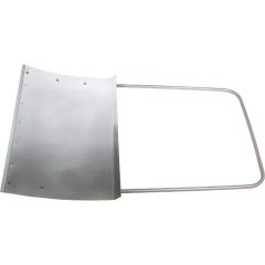 Движок для снега 750 x 500 мм (алюминий) Сибртеx 61526, фото  - Метэкс