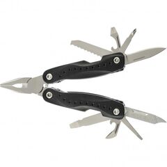 Нож многофункциональный 12 функций авторазжим компактный размер в чехле 105 мм MATRIX 17620, фото  - Метэкс