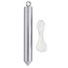 Отвес цилиндрический 200 г шнур 5 м MATRIX 84886, фото  - Метэкс