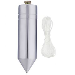 Отвес цилиндрический 500 г шнур 5 м MATRIX 84892, фото  - Метэкс