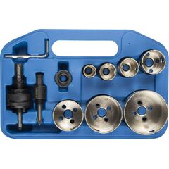 Набор коронок алмазных с оснасткой 7 предметов ЗУБР 29870-H7, фото  - Метэкс