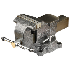 Тиски слесарные 125 мм с поворотным механизмом ЗУБР 3258-125, фото  - Метэкс