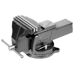 Тиски слесарные 200 мм индустриальные с поворотным механизмом и наковальней ЗУБР 32703-200, фото  - Метэкс