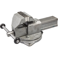 Тиски слесарные 100 мм с поворотным основанием и наковальней ЗУБР 32604-100, фото  - Метэкс