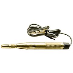 Пробник автомобильный 6-24 В 110 мм металлический корпус SPARTA 555105, фото  - Метэкс