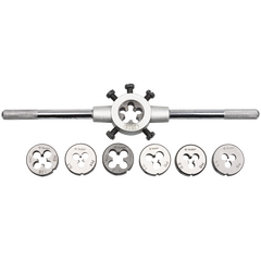 Набор плашек 8 предметов 9ХС ЗУБР 28128-Н8, фото  - Метэкс