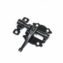 Задвижка накладная НОЭЗ ЗН-40-S черный матовый Декор, фото  - Метэкс