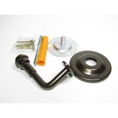 Опора для перил НОЭЗ ОП-75-3-S ст. бронза, фото  - Метэкс