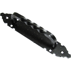 Ручка-скоба Декор 2 НОЭЗ РС140-S черный матовый, фото  - Метэкс