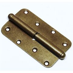 Петля накладная ПН1-130-Л бр. металлик, фото  - Метэкс