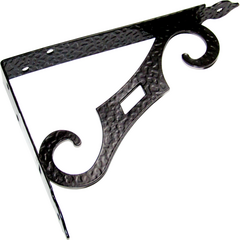 Кронштейн декоративный НОЭЗ КД-200-145 черный матовый, фото  - Метэкс