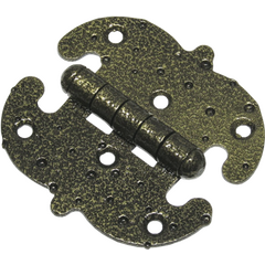 Петля накладная фигурн. НОЭЗ ПН 5-90-S ст.бронза, фото  - Метэкс