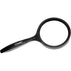 Лупа для чтения 3/5 кратное ув. 75 мм ЗУБР 40540-75, фото  - Метэкс