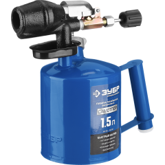 Лампа паяльная с чугунным эжектором 1,5 л ЗУБР 40650-1.5_z01, фото  - Метэкс