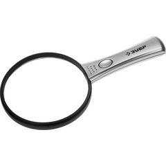 Лупа с подсветкой 100 мм ЗУБР 40541-100, фото  - Метэкс