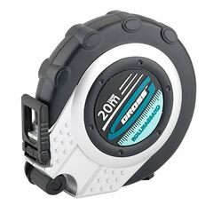 Рулетка геодезическая 20 м х 13 мм закрытый корпус, металлическая лента, нейлон GROSS 31251, фото  - Метэкс