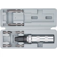 Отвертка ударно-поворотная 1/2" набор бит 6 шт бокс MATRIX 11575, фото  - Метэкс