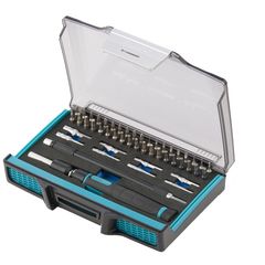 Отвертка для точных работ с набором бит и торцевых головок 48 предметов GROSS 11599, фото  - Метэкс