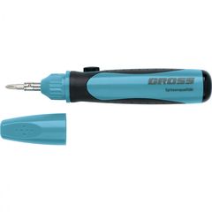 Отвертка реверсивная 11 шт механизм SmartPush mini GROSS 11609, фото  - Метэкс