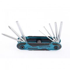 Набор ключей имбусовых 2-6 мм 8шт универсальный складные GROSS 16414, фото  - Метэкс