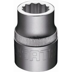 Головка торцевая 1/2" 32 мм 12-гранная SATA 13618, фото  - Метэкс