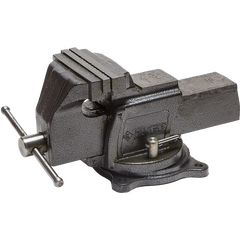 Тиски слесарные 150 мм индустриальные с поворотным механизмом и наковальней ЗУБР 32703-150, фото  - Метэкс