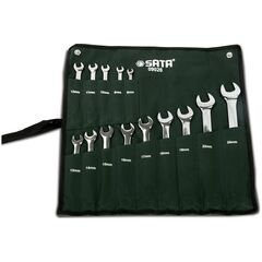 Набор комбинированных ключей 14 предметов SATA 09026, фото  - Метэкс