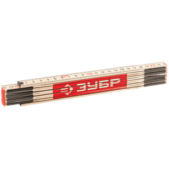 Метр складной деревянный 2 м ЗУБР 3424-2_z01, фото  - Метэкс