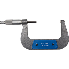 Микрометр механический 75-100 мм МК-100 ЗУБР 34480-100_z01, фото  - Метэкс