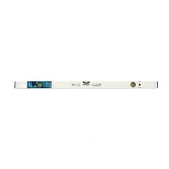 Уровень алюминиевый 1000 мм фрезерованный 3 глазка магнитный GROSS 33673, фото  - Метэкс