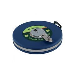 Рулетка геодезическая 30 м х 13 мм закрытый корпус, фибергласовая лента СИБРТЕХ 31262, фото  - Метэкс