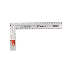 Угольник 300 мм алюминиевый литой MATRIX 32472, фото  - Метэкс