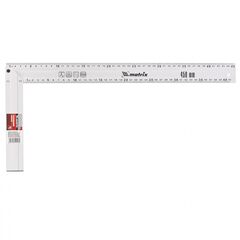 Угольник 450 мм алюминиевый литой MATRIX 32475, фото  - Метэкс