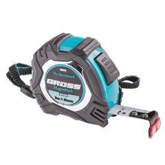 Рулетка 3 м х 16 мм Magnetisch обрезиненый корпус автоматическая фиксация GROSS 32570, фото  - Метэкс