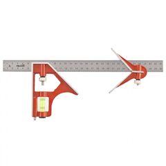 Угольник 300 мм металлический комбинированный SPARTA 323675, фото  - Метэкс