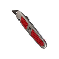 Нож 18 мм выдвижное трапециевидное лезвие металлический корпус MATRIX 78967, фото  - Метэкс