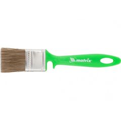 Кисть флейцевая "Работы по дереву" 35 х 10 мм MATRIX 83372, фото  - Метэкс