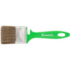 Кисть флейцевая "Работы по дереву" 50 х 12 мм MATRIX 83373, фото  - Метэкс