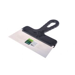 Шпатель фасадный из нержавеющей стали 200 мм пластмассовая ручка СИБРТЕХ 85438, фото  - Метэкс