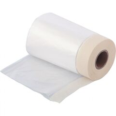 Пленка защитная с клеящей лентой 550 мм х 15 м MATRIX 88750, фото  - Метэкс