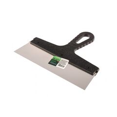 Шпатель фасадный из нержавеющей стали 250 мм пластмассовая ручка СИБРТЕХ 85439, фото  - Метэкс