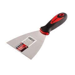 Шпательная лопатка из нержавеющей стали 100 мм двухкомпонентная ручка MATRIX 85510, фото  - Метэкс