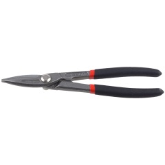 Ножницы по металлу 200 мм цельнокованные прямые У8А ЗУБР 23015-20, фото  - Метэкс