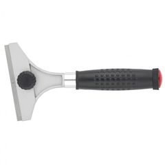 Скребок 100 мм фиксированное лезвие металлическая обрезиненная ручка MATRIX 79545, фото  - Метэкс