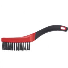 Щетка зачистная 5-рядная двухкомпонентная рукоятка MATRIX 74835, фото  - Метэкс