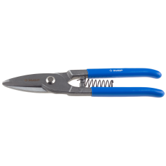 Ножницы по металлу 220 мм цельнокованные прямые ЗУБР 23012-25_z01, фото  - Метэкс